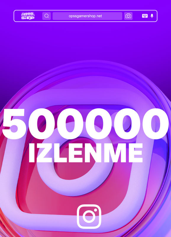İnstagram 500.000 İzlenme